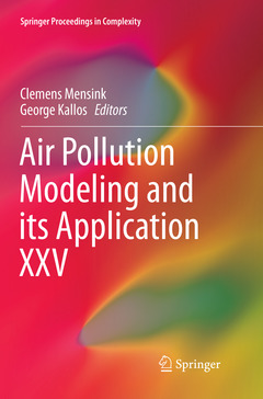 Couverture de l’ouvrage Air Pollution Modeling and its Application XXV