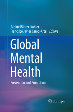 Couverture de l’ouvrage Global Mental Health 