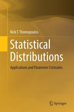 Couverture de l’ouvrage Statistical Distributions