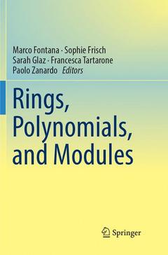 Couverture de l’ouvrage Rings, Polynomials, and Modules