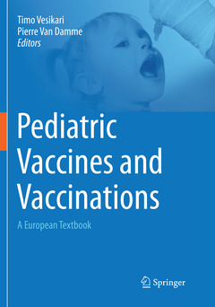 Couverture de l’ouvrage Pediatric Vaccines and Vaccinations