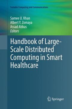 Couverture de l’ouvrage Handbook of Large-Scale Distributed Computing in Smart Healthcare