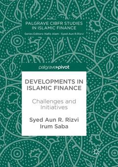 Couverture de l’ouvrage Developments in Islamic Finance