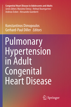 Couverture de l’ouvrage Pulmonary Hypertension in Adult Congenital Heart Disease