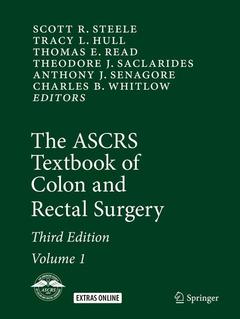 Couverture de l’ouvrage The ASCRS Textbook of Colon and Rectal Surgery