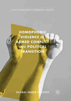 Couverture de l’ouvrage Homophobic Violence in Armed Conflict and Political Transition