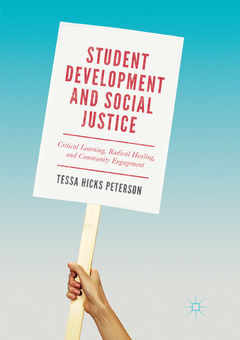 Couverture de l’ouvrage Student Development and Social Justice