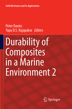 Couverture de l’ouvrage Durability of Composites in a Marine Environment 2