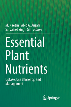 Couverture de l’ouvrage Essential Plant Nutrients