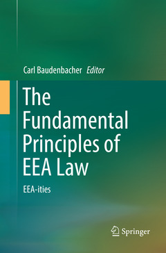Couverture de l’ouvrage The Fundamental Principles of EEA Law