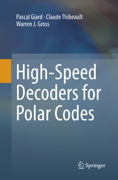 Cover of the book High-Speed Decoders for Polar Codes
