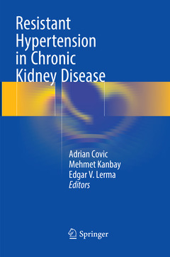 Couverture de l’ouvrage Resistant Hypertension in Chronic Kidney Disease