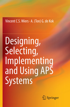Couverture de l’ouvrage Designing, Selecting, Implementing and Using APS Systems