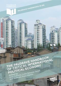 Couverture de l’ouvrage The Palgrave Handbook of Critical International Political Economy