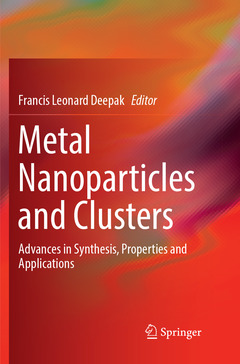 Couverture de l’ouvrage Metal Nanoparticles and Clusters