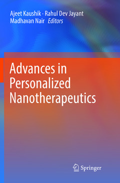 Couverture de l’ouvrage Advances in Personalized Nanotherapeutics 