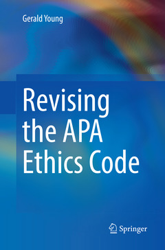 Couverture de l’ouvrage Revising the APA Ethics Code