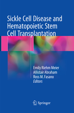 Couverture de l’ouvrage Sickle Cell Disease and Hematopoietic Stem Cell Transplantation