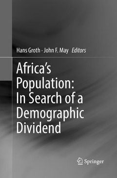 Couverture de l’ouvrage Africa's Population: In Search of a Demographic Dividend