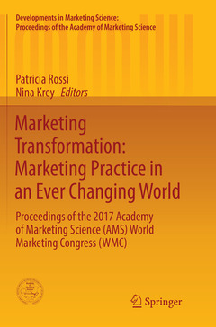 Couverture de l’ouvrage Marketing Transformation: Marketing Practice in an Ever Changing World
