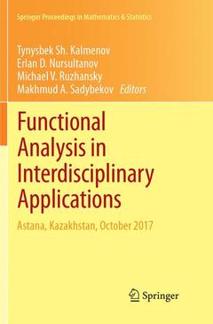Couverture de l’ouvrage Functional Analysis in Interdisciplinary Applications
