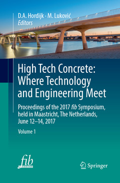 Couverture de l’ouvrage High Tech Concrete: Where Technology and Engineering Meet