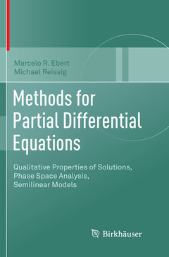 Couverture de l’ouvrage Methods for Partial Differential Equations