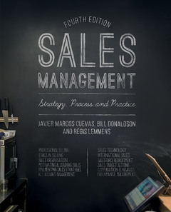 Couverture de l’ouvrage Sales Management