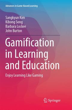 Couverture de l’ouvrage Gamification in Learning and Education