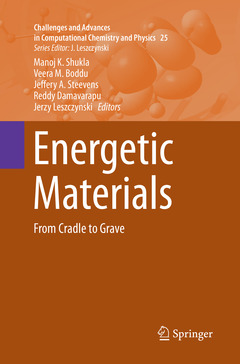 Couverture de l’ouvrage Energetic Materials