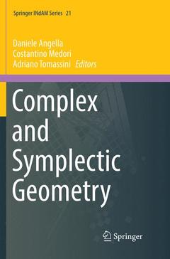 Couverture de l’ouvrage Complex and Symplectic Geometry