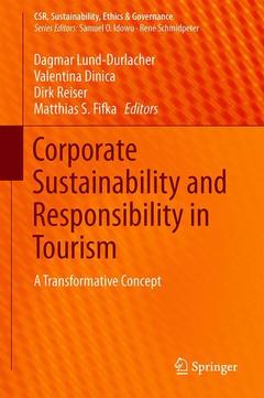 Couverture de l’ouvrage Corporate Sustainability and Responsibility in Tourism