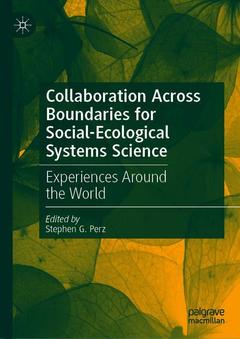Cover of the book Collaboration Across Boundaries for Social-Ecological Systems Science