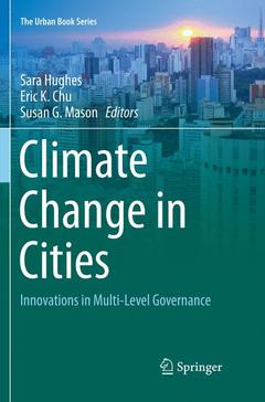 Couverture de l’ouvrage Climate Change in Cities