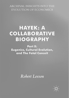 Couverture de l’ouvrage Hayek: A Collaborative Biography