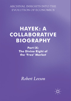 Couverture de l’ouvrage Hayek: A Collaborative Biography