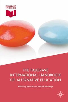 Couverture de l’ouvrage The Palgrave International Handbook of Alternative Education