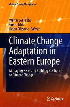 Cover of the book Climate Change Adaptation in Eastern Europe