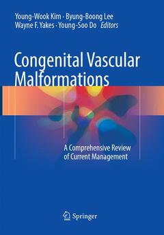 Couverture de l’ouvrage Congenital Vascular Malformations