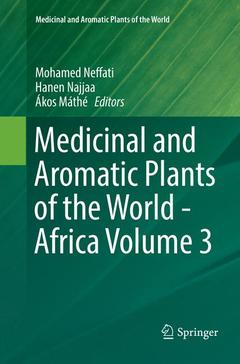 Couverture de l’ouvrage Medicinal and Aromatic Plants of the World - Africa Volume 3