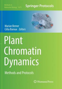 Couverture de l’ouvrage Plant Chromatin Dynamics