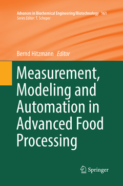 Couverture de l’ouvrage Measurement, Modeling and Automation in Advanced Food Processing