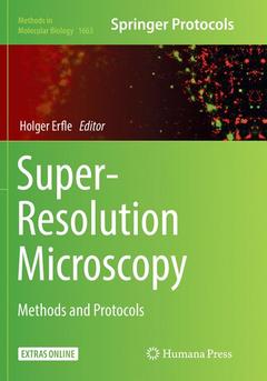 Couverture de l’ouvrage Super-Resolution Microscopy