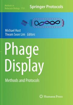 Couverture de l’ouvrage Phage Display