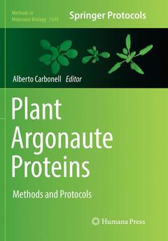 Couverture de l’ouvrage Plant Argonaute Proteins