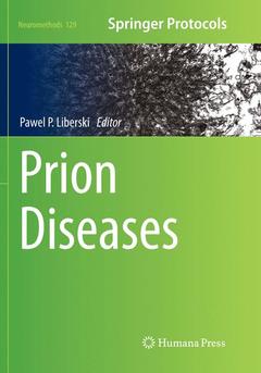 Couverture de l’ouvrage Prion Diseases