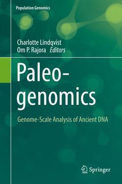 Couverture de l’ouvrage Paleogenomics