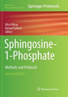Couverture de l’ouvrage Sphingosine-1-Phosphate