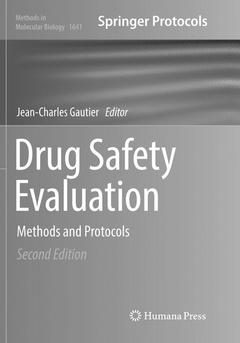 Couverture de l’ouvrage Drug Safety Evaluation
