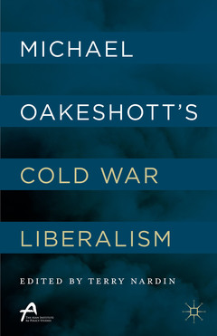 Couverture de l’ouvrage Michael Oakeshott's Cold War Liberalism